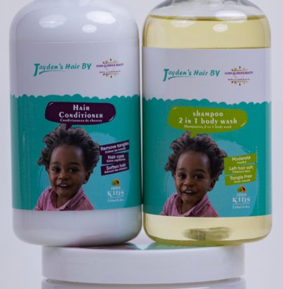 JAYDEN_S HAIR 3PCS SHAMPOO & CONDITIONNER & CURL CREAM