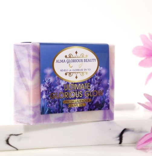ULTIMATE GLORIOUS GLOW LAVENDER SOAP